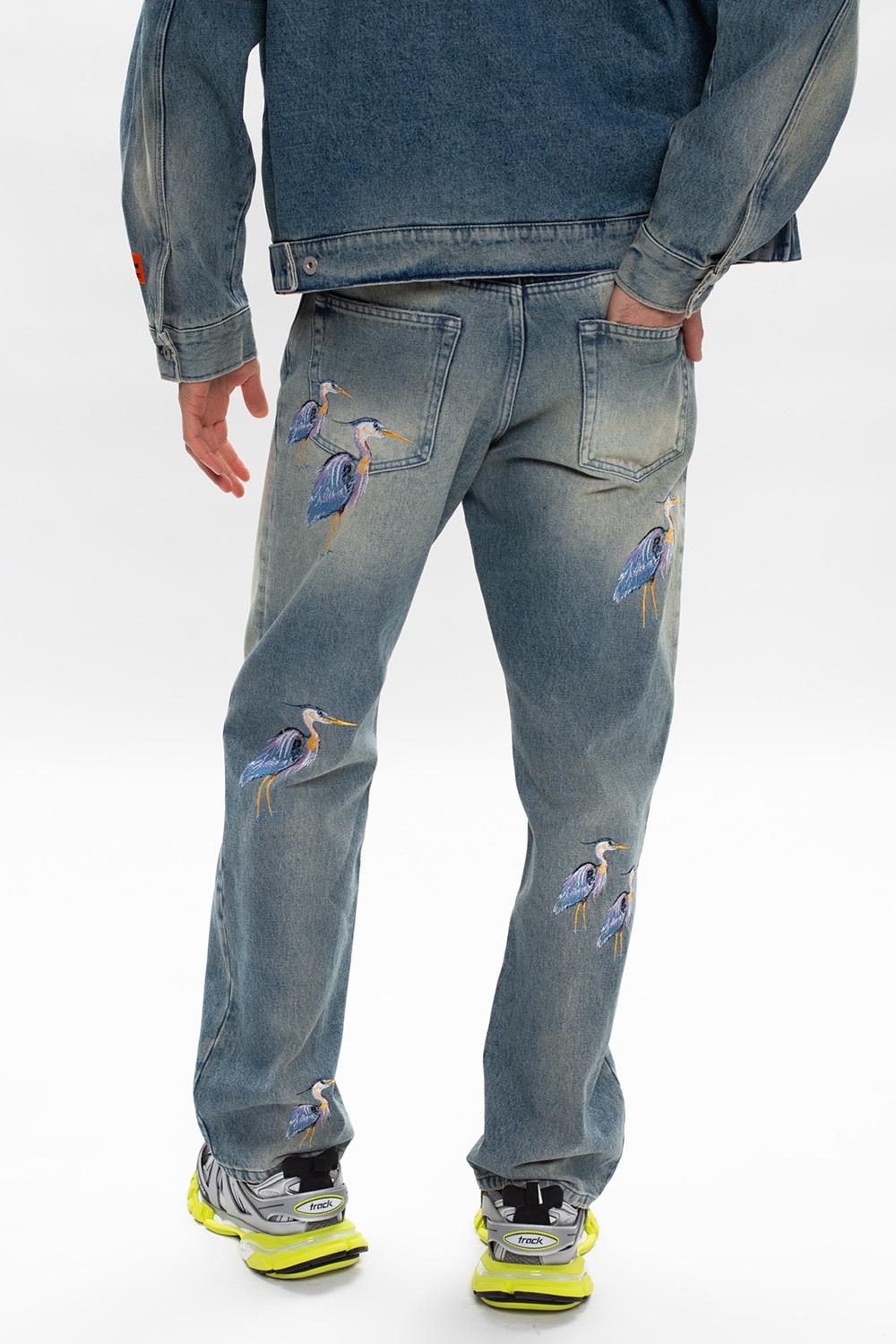 Heron Preston Embroidered jeans